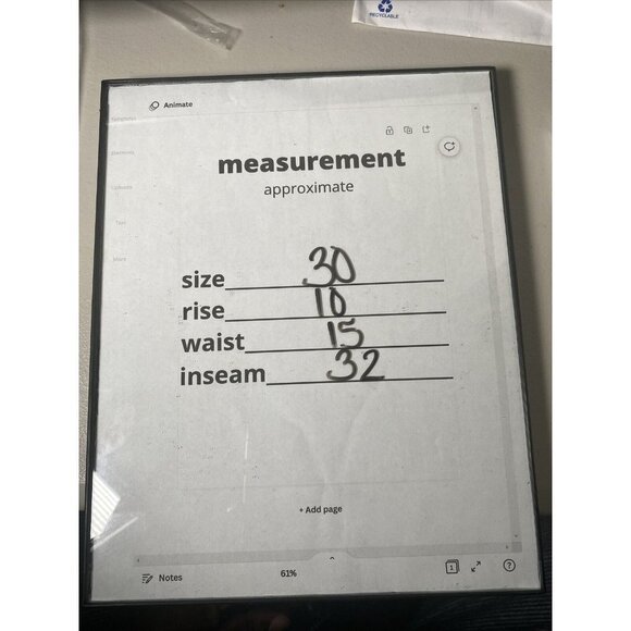 Lucky Brand Mens Straight Leg Pockets Dark Wash‎ Pockets Jeans Size 30/32 - Picture 8 of 8